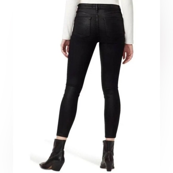 NWT Revolve X Sanctuary Social Standard Black Coated Wax Skinny Jeans - Picture 2 of 12